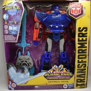 Transformers Optimus Prime 11" Action Figure Battle Call Voice Activated (New)